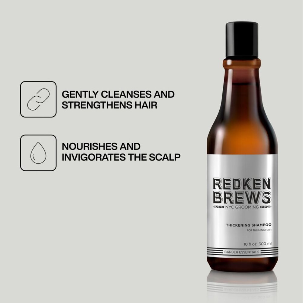 Brews Thickening Shampoo for Thinning Hair 10.1 oz